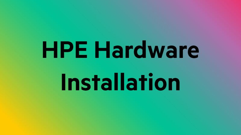 HPE Installation für ProLiant
