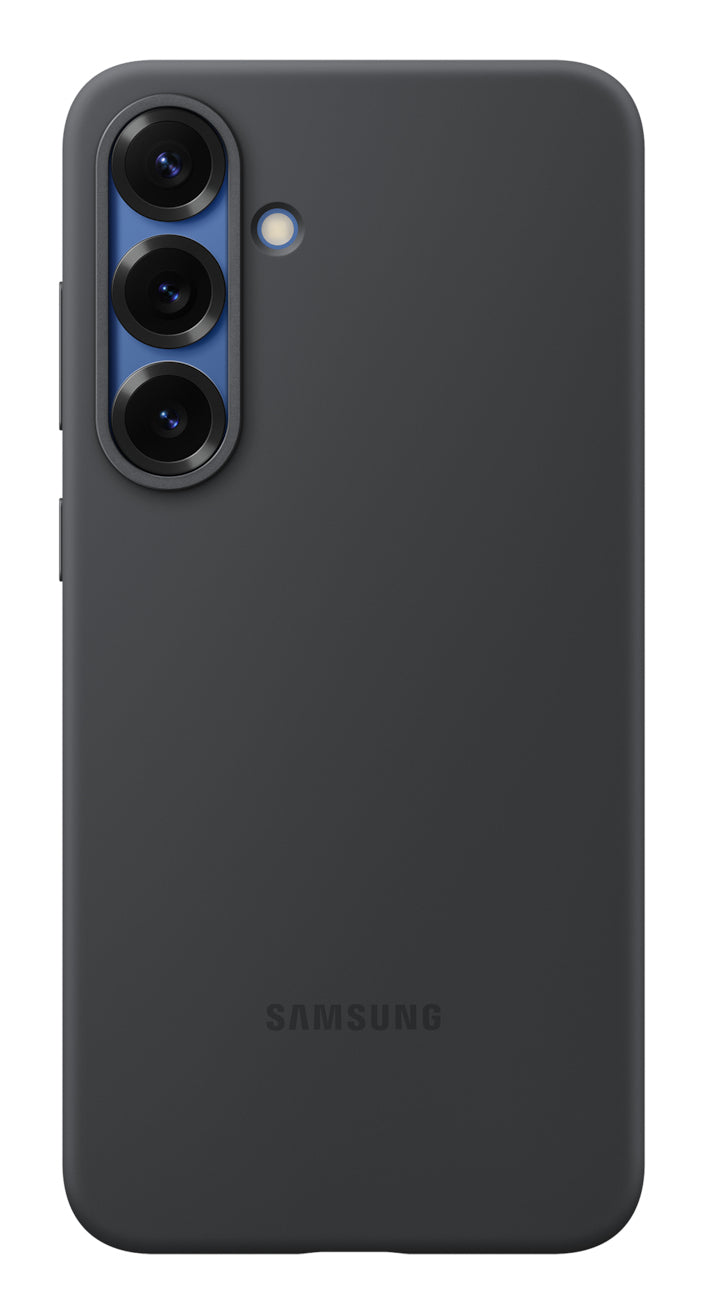 Samsung Backcover – für Samsung Galaxy S25+, Silikon, Schwarz