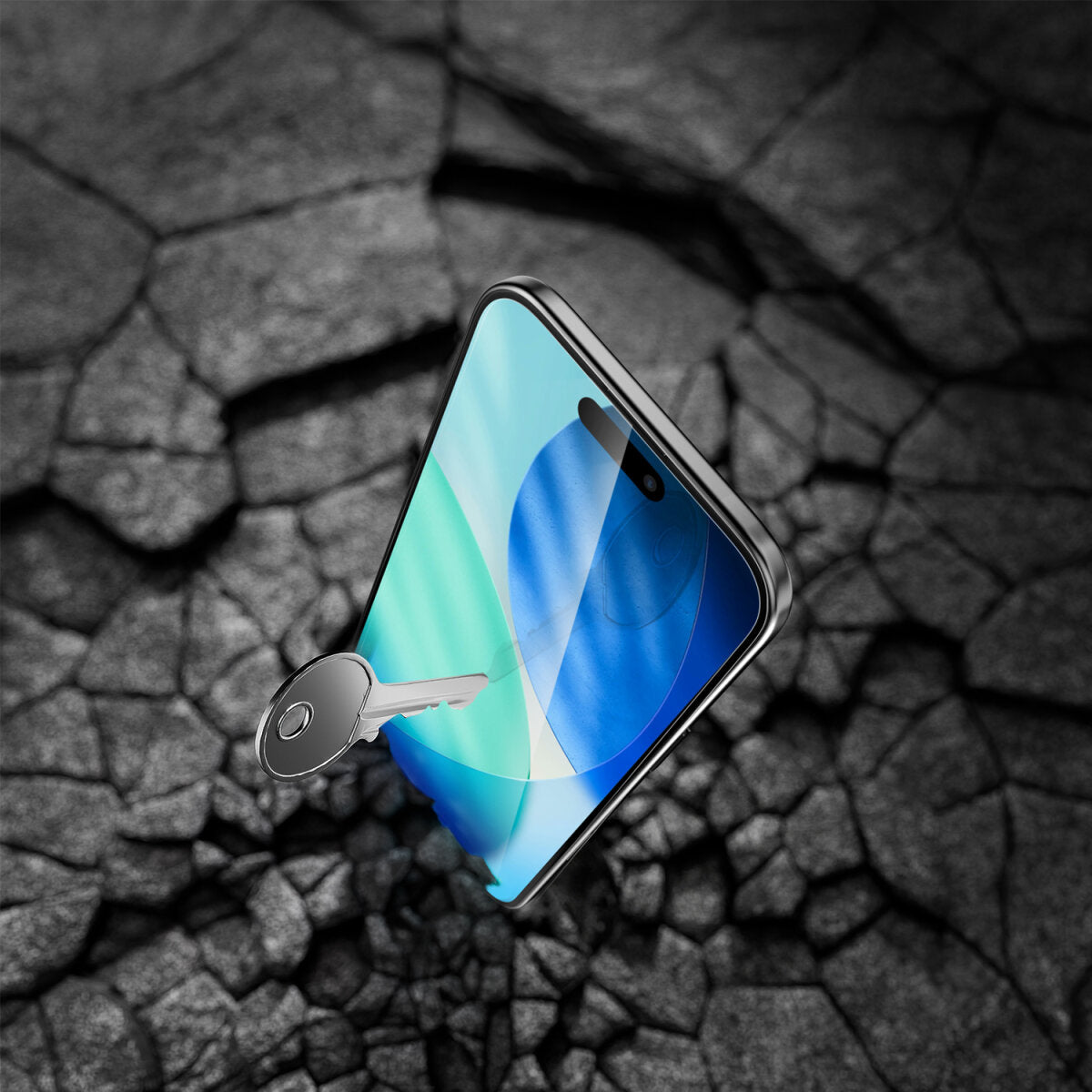4smarts Displayschutz (Panzerglas), Case Friendly – für iPhone 17 Air – mit Applikator