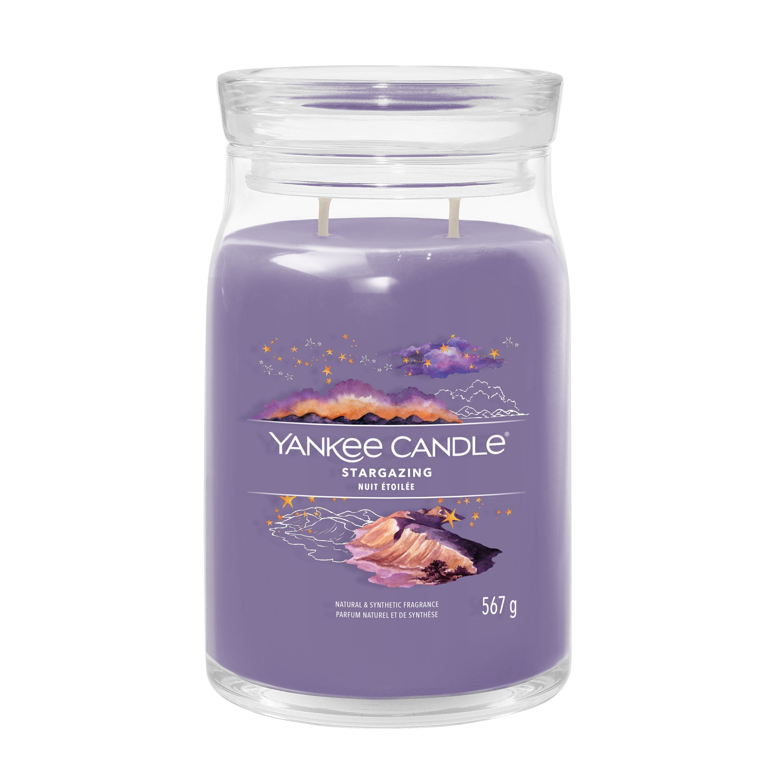 Yankee Candle Stargazing – Duftkerze, Grosses Glas