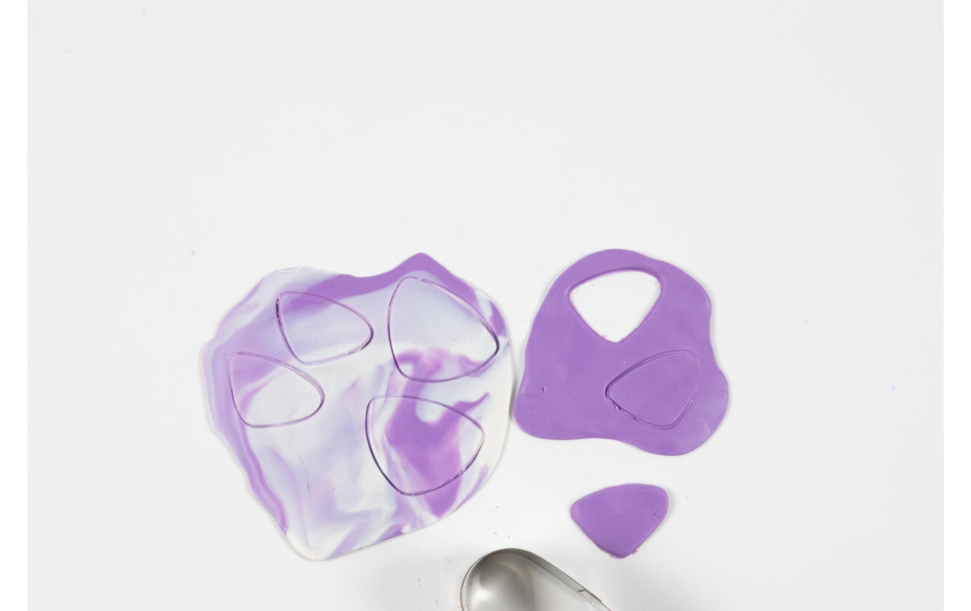 Creativ Company Bastelset Schmuck (Ohrringe) – Helllila – ab 10 Jahren