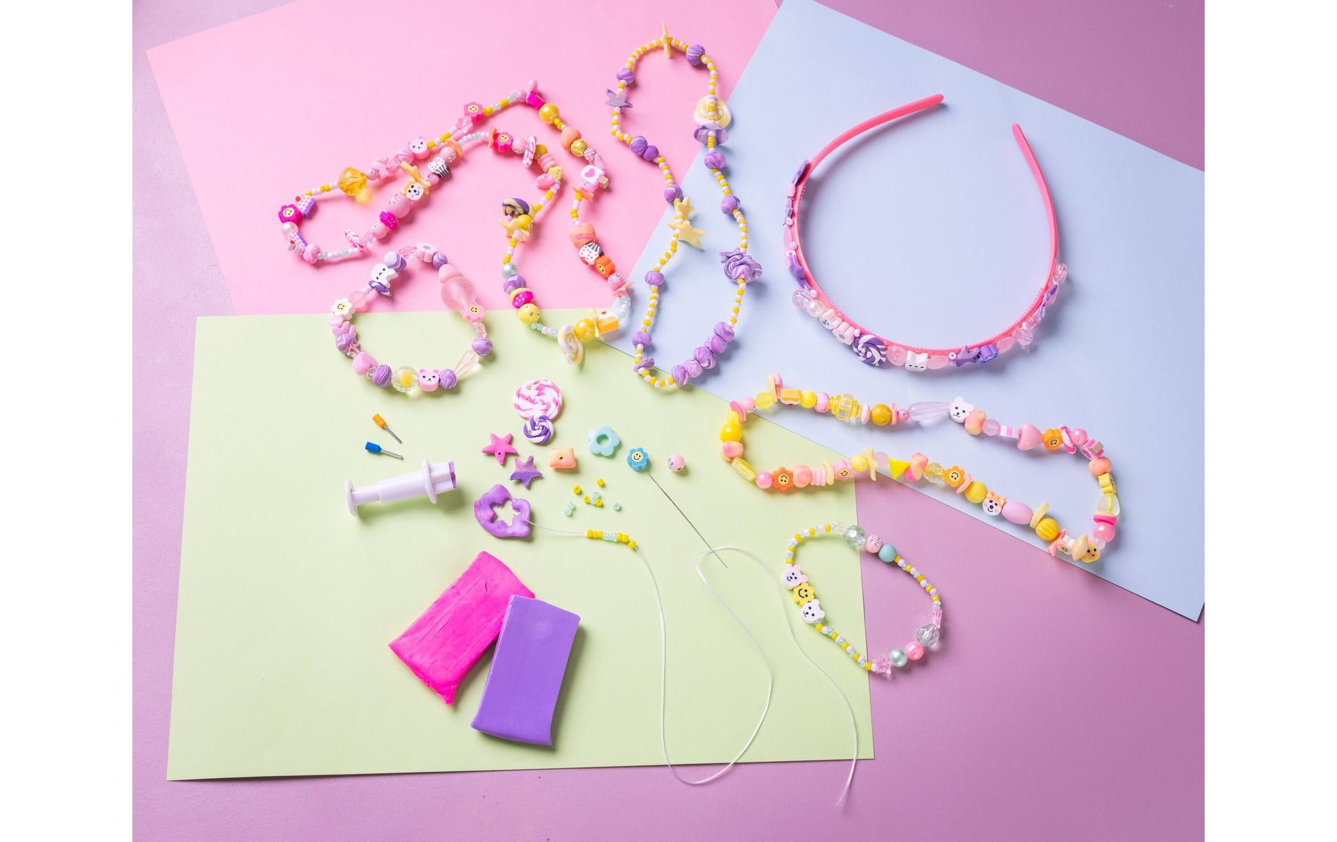 Creativ Company Bastelset – Schmuck – ab 6 Jahren – Perlen