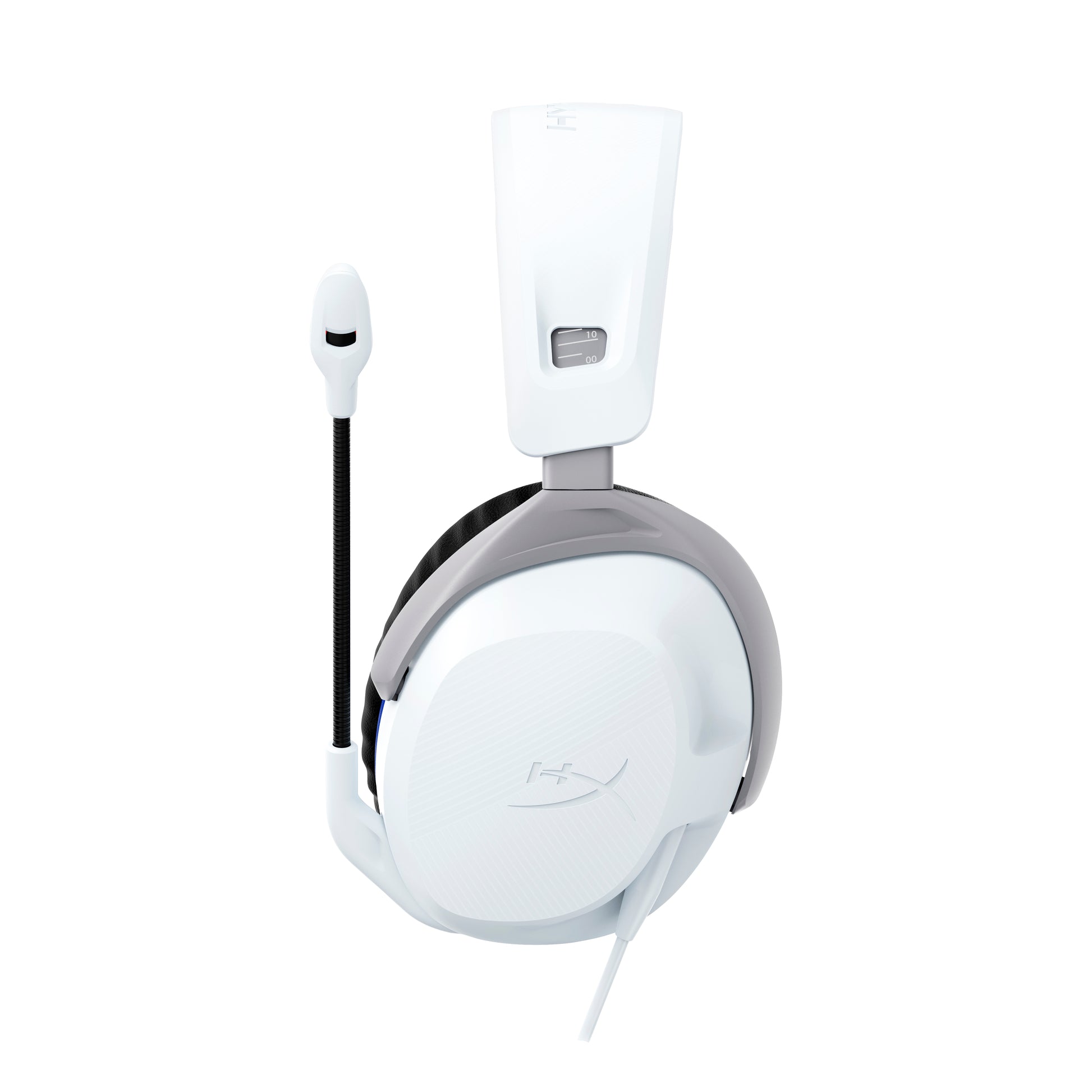 HyperX Cloud Stinger 2 PS Gaming-Headset – Over-Ear, Stereo, Kabelgebunden, 3,5 mm Klinke, für PlayStation 5, Weiss