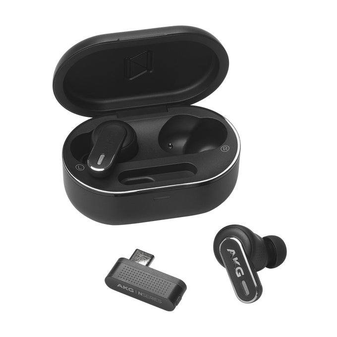 AKG N5 – True Wireless In-Ear Kopfhörer – Bluetooth 5.3, ANC – Schwarz – bis 10 h