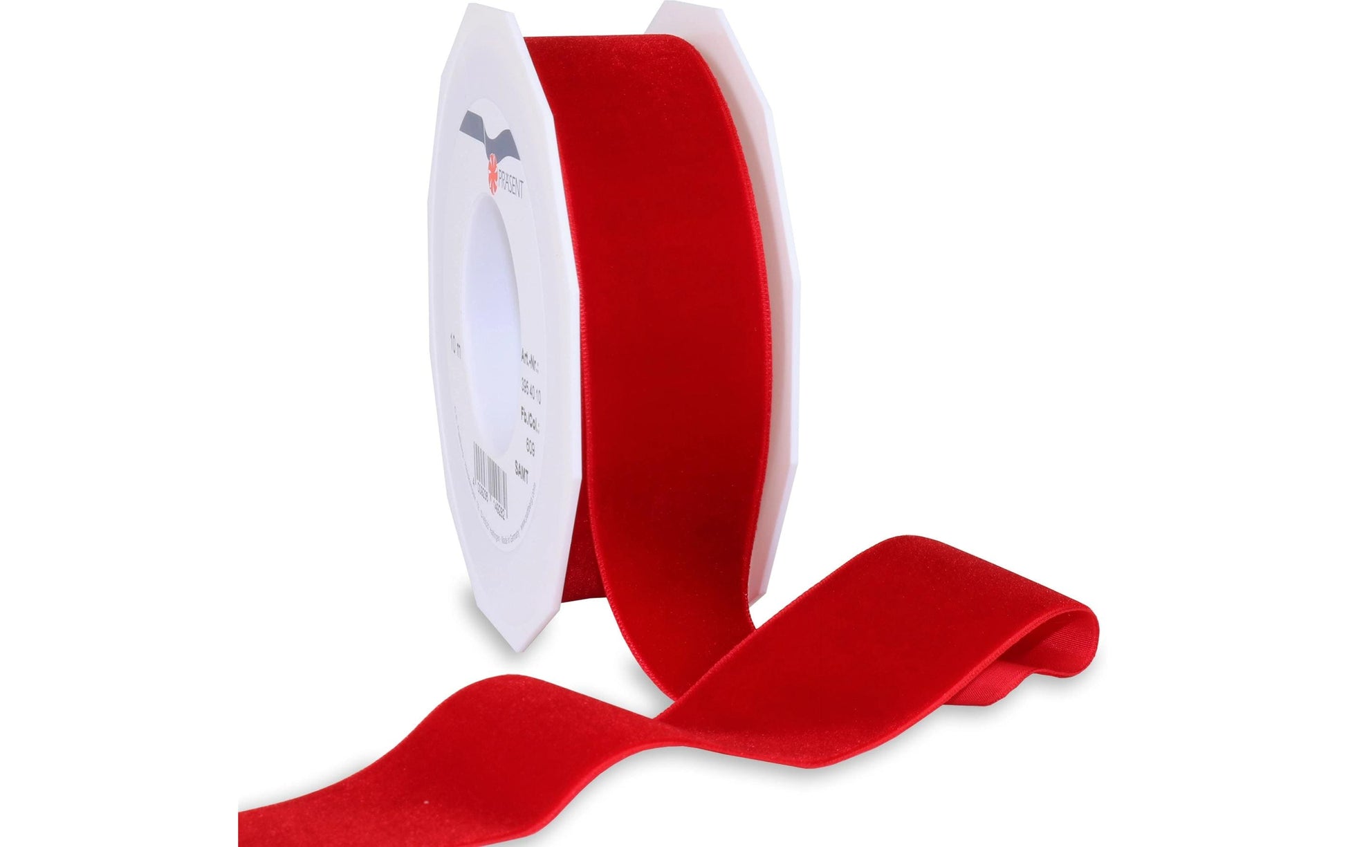 Pattberg Geschenkband Nylon Rot – 40 mm × 10 m