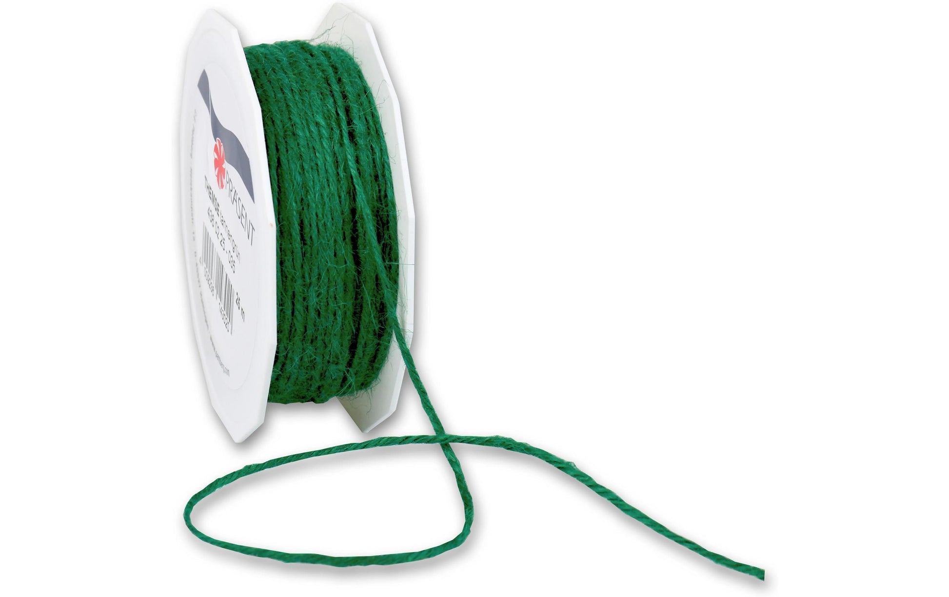 Pattberg Geschenkband Jute Tannengrün – 2 mm × 25 m – 1 Stk.
