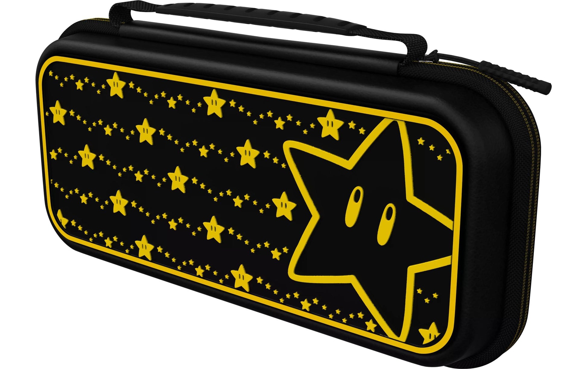 PDP Hartschalenkoffer Travel Case Plus – für Nintendo Switch/ Switch Lite/ Switch OLED – schwarz, gelb