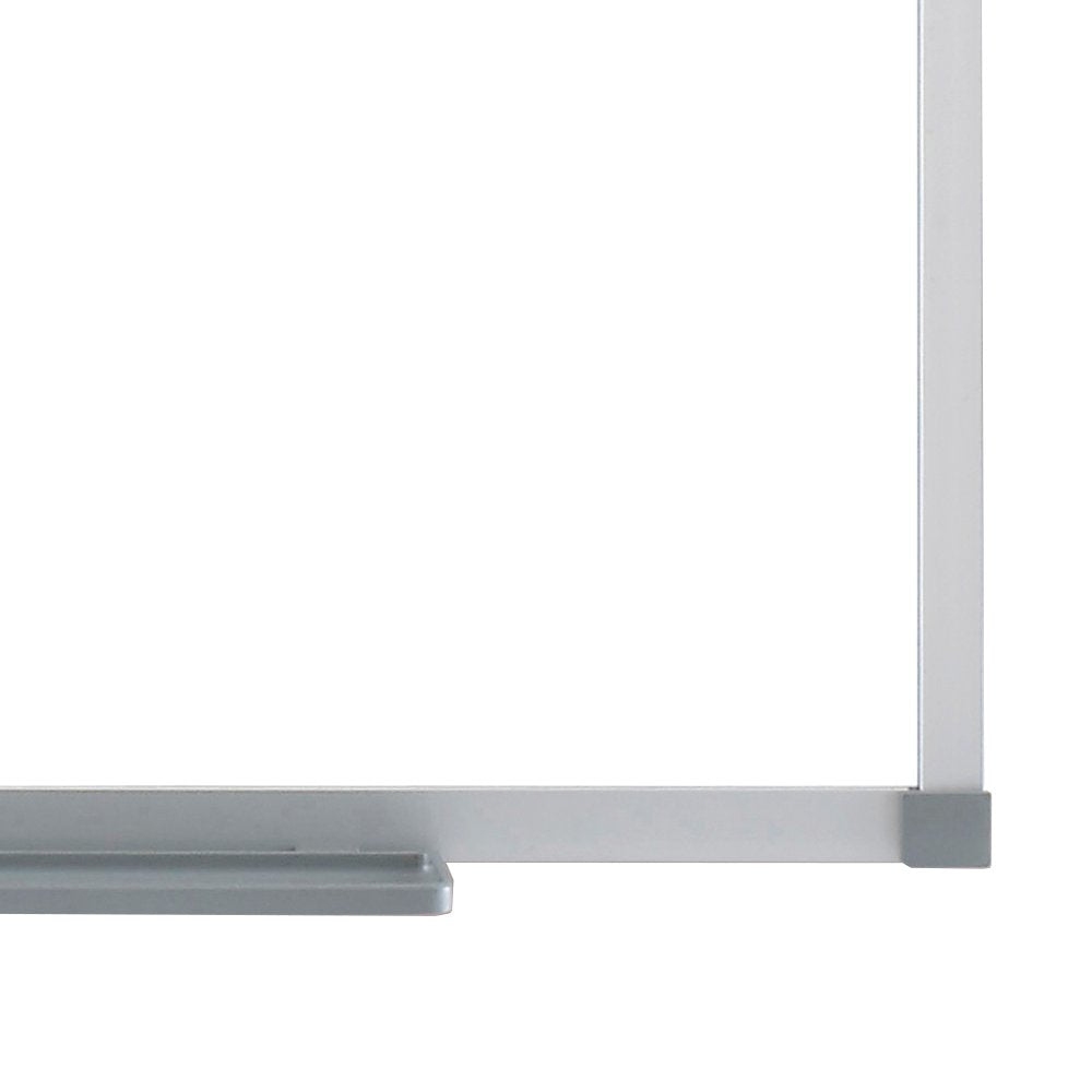 Nobo Whiteboard – 240 × 120 cm, lackierter Stahl, Aluminiumrahmen, inkl. Stiftablage