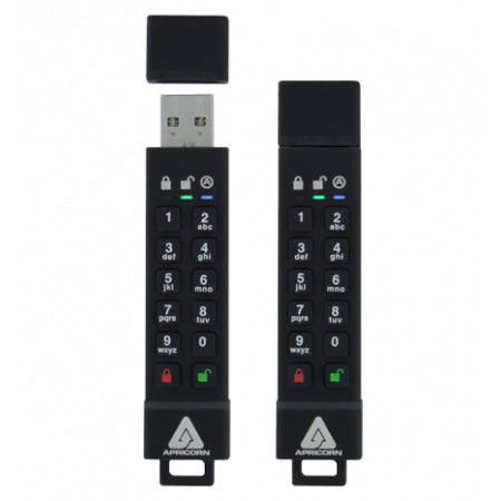 Apricorn 32 GB Secure USB 3.0 – Kappe