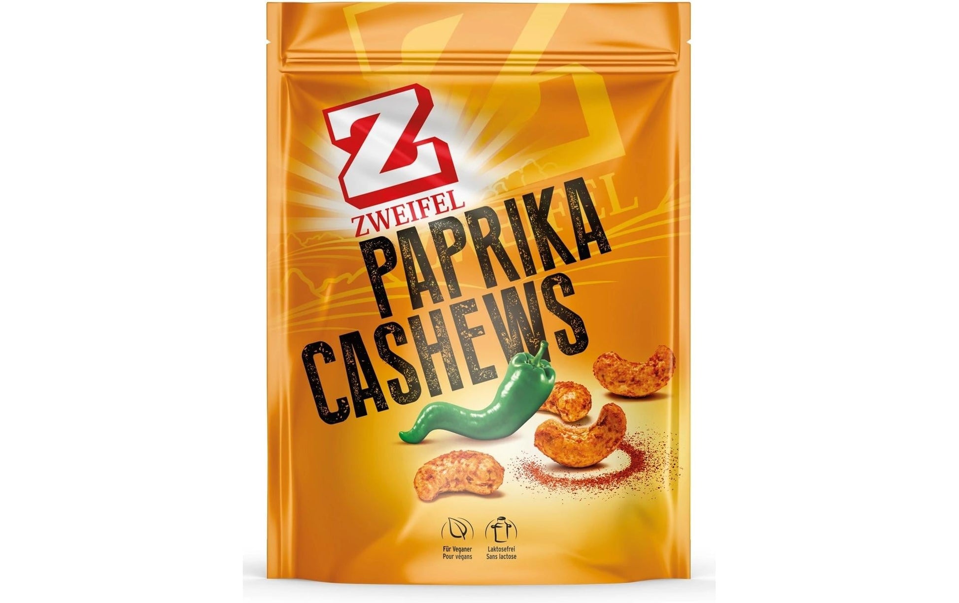 Zweifel Cashewkerne Paprika, vegan, glutenfrei – 115 g