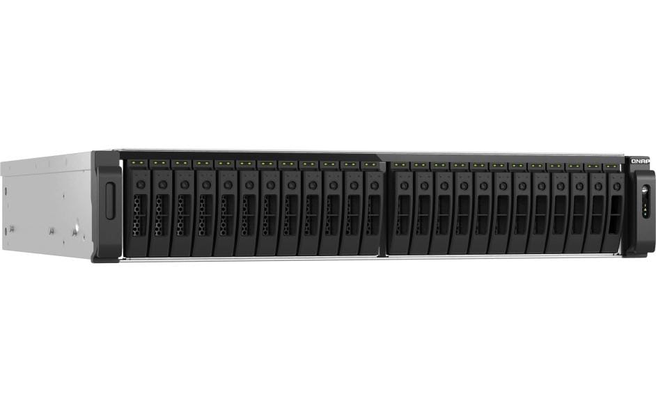 QNAP TS-h3077AFU-R7-64G NAS – 64 GB RAM, 30 Einschübe, 3U