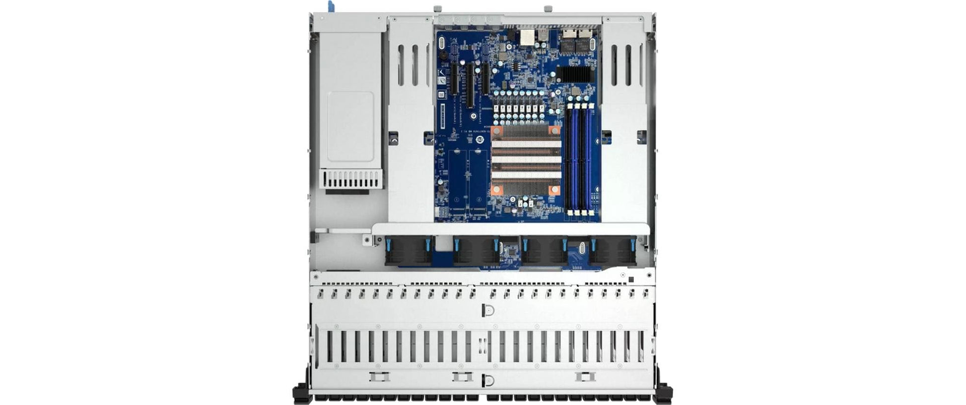 QNAP TS-h3077AFU-R7-64G NAS – 64 GB RAM, 30 Einschübe, 3U