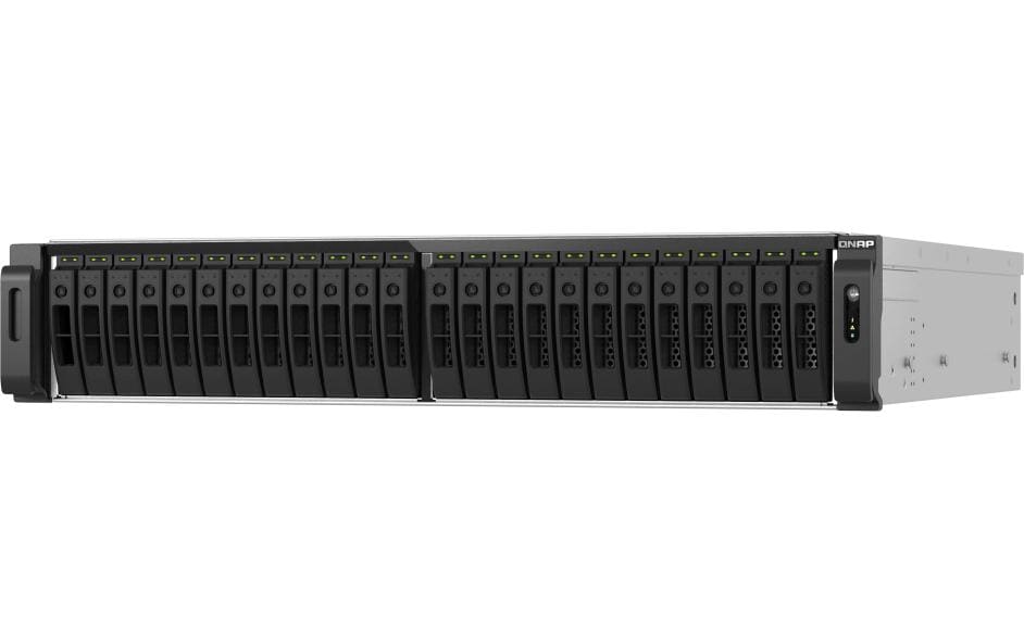 QNAP TS-h3077AFU-R7-64G NAS – 64 GB RAM, 30 Einschübe, 3U