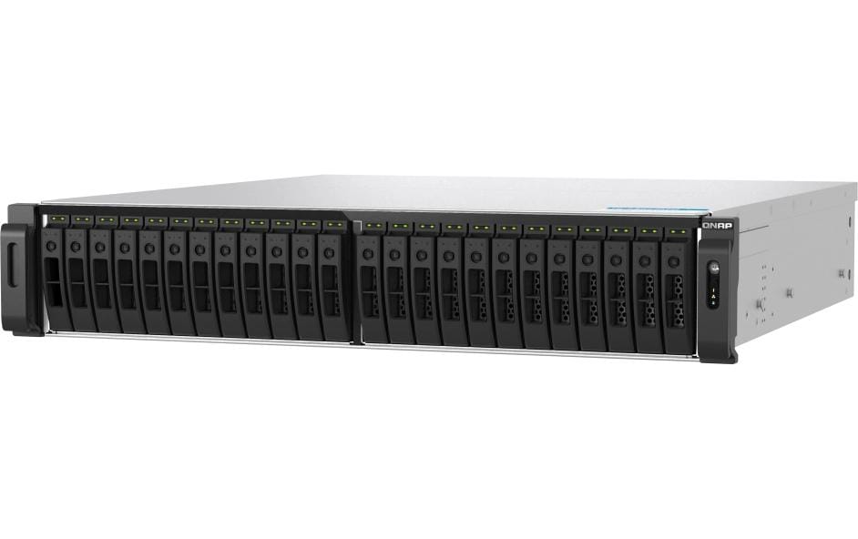 QNAP TS-h3077AFU-R7-64G NAS – 64 GB RAM, 30 Einschübe, 3U
