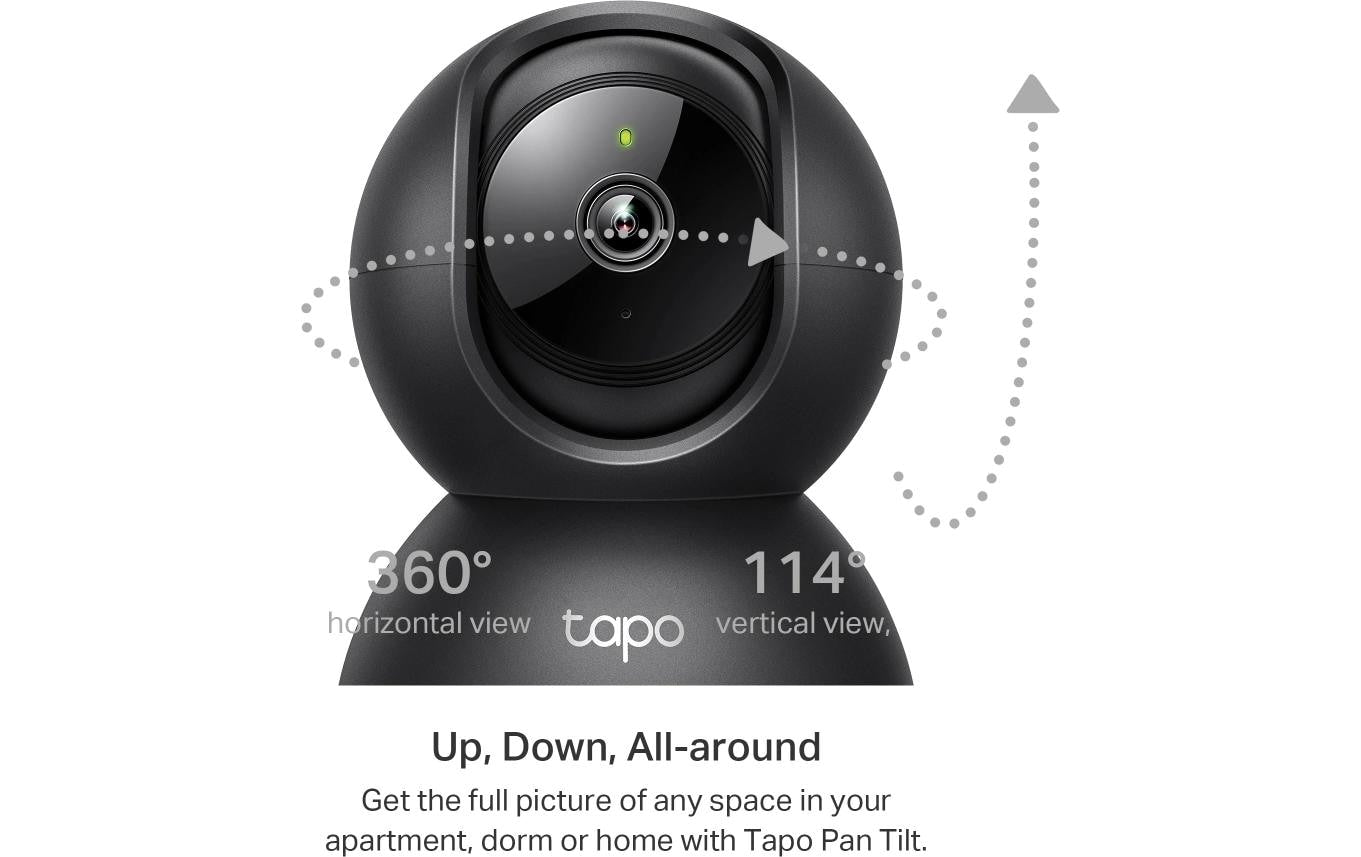 TP-Link Tapo C211 Sicherheitskamera – 3 MP, Reichweite 9 m, IP65, für Amazon Alexa