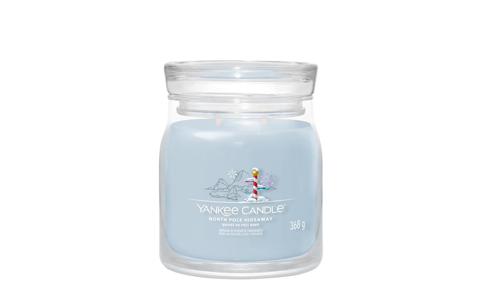 Yankee Candle Duftkerze – Minze – Ø 9,4 × 11,4 cm – 50 h