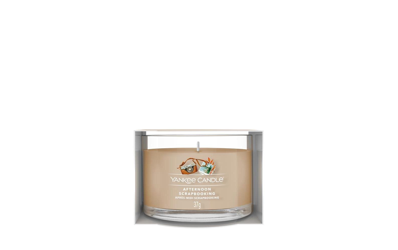 Yankee Candle Duftkerze – Ingwer – Ø 5,4 × 4,5 cm – ca. 10 h
