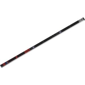 Bachmann BN0500 19" PDU 1U – C13×36, Schutzkontakt×6 – CEE 3×16 A (rot) – Leistungsmessung – schwarz