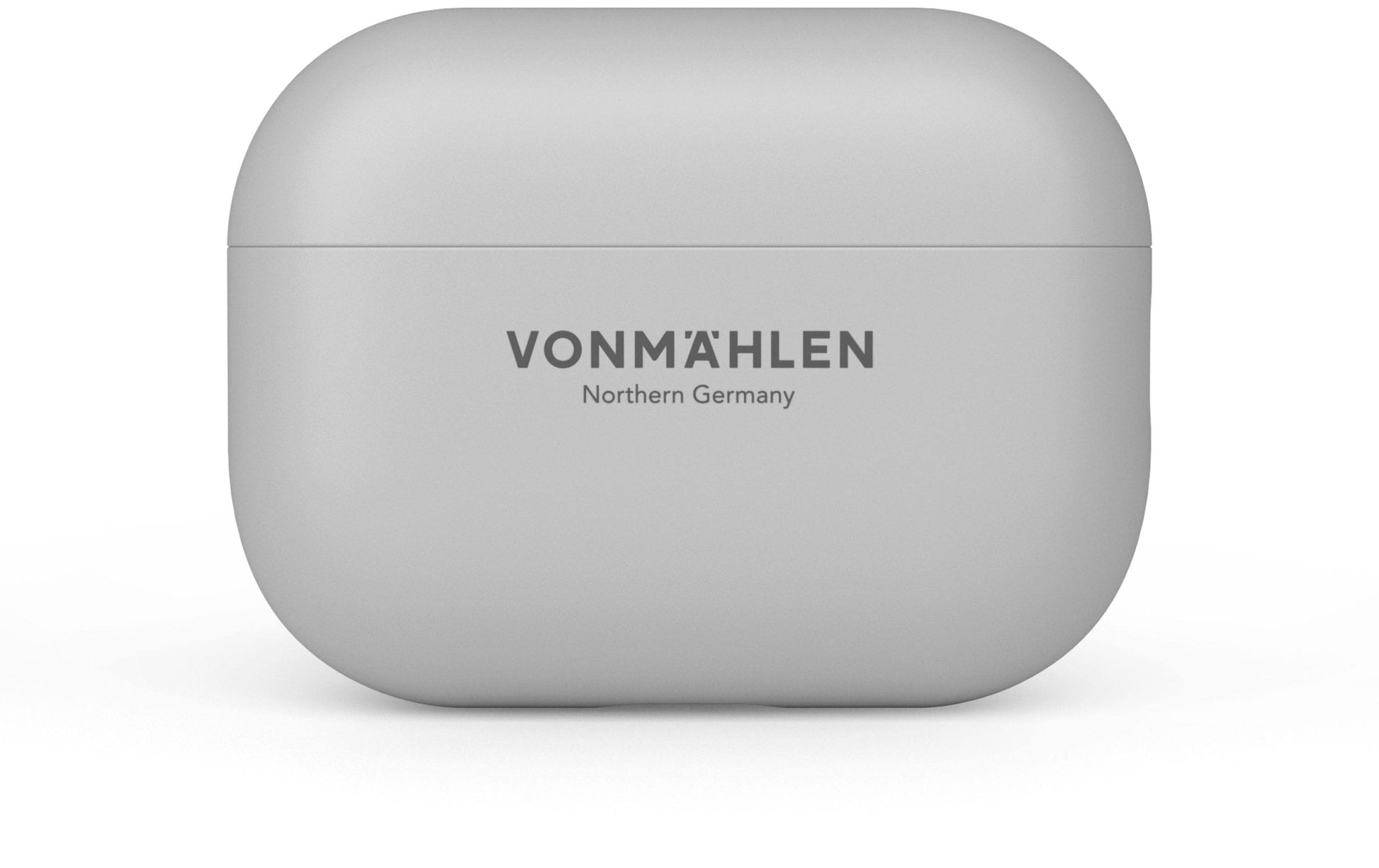 Vonmählen Thin Case – Schutzhülle – für Apple AirPods (2. Generation) – Hellgrau – Kabelloses Laden