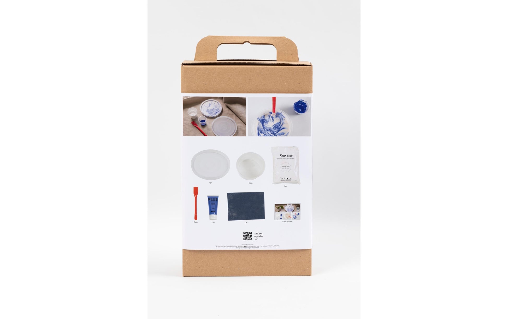 Creativ Company Giessharz-Set – Harzgiessen – ab 3 Jahren – lufthärtend