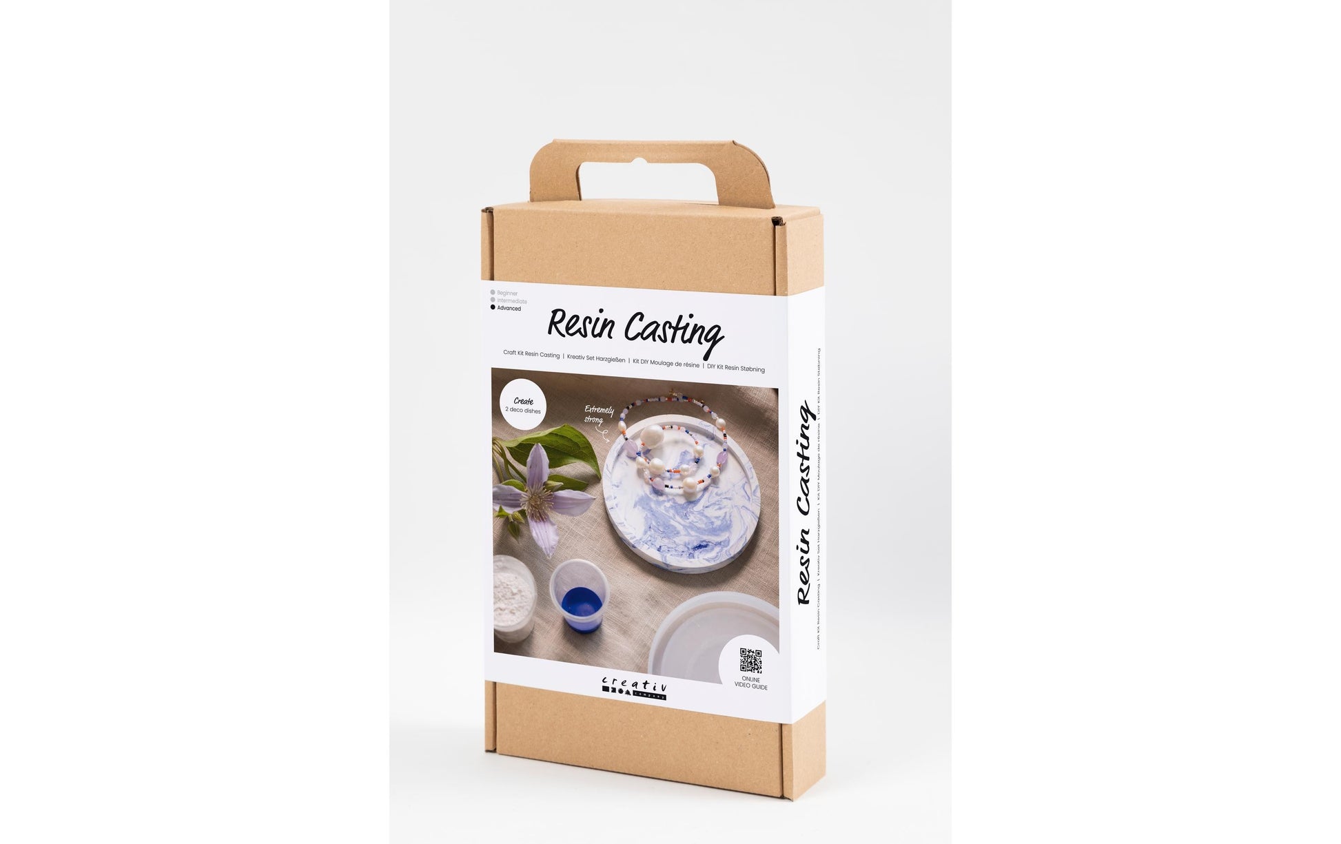 Creativ Company Giessharz-Set – Harzgiessen – ab 3 Jahren – lufthärtend