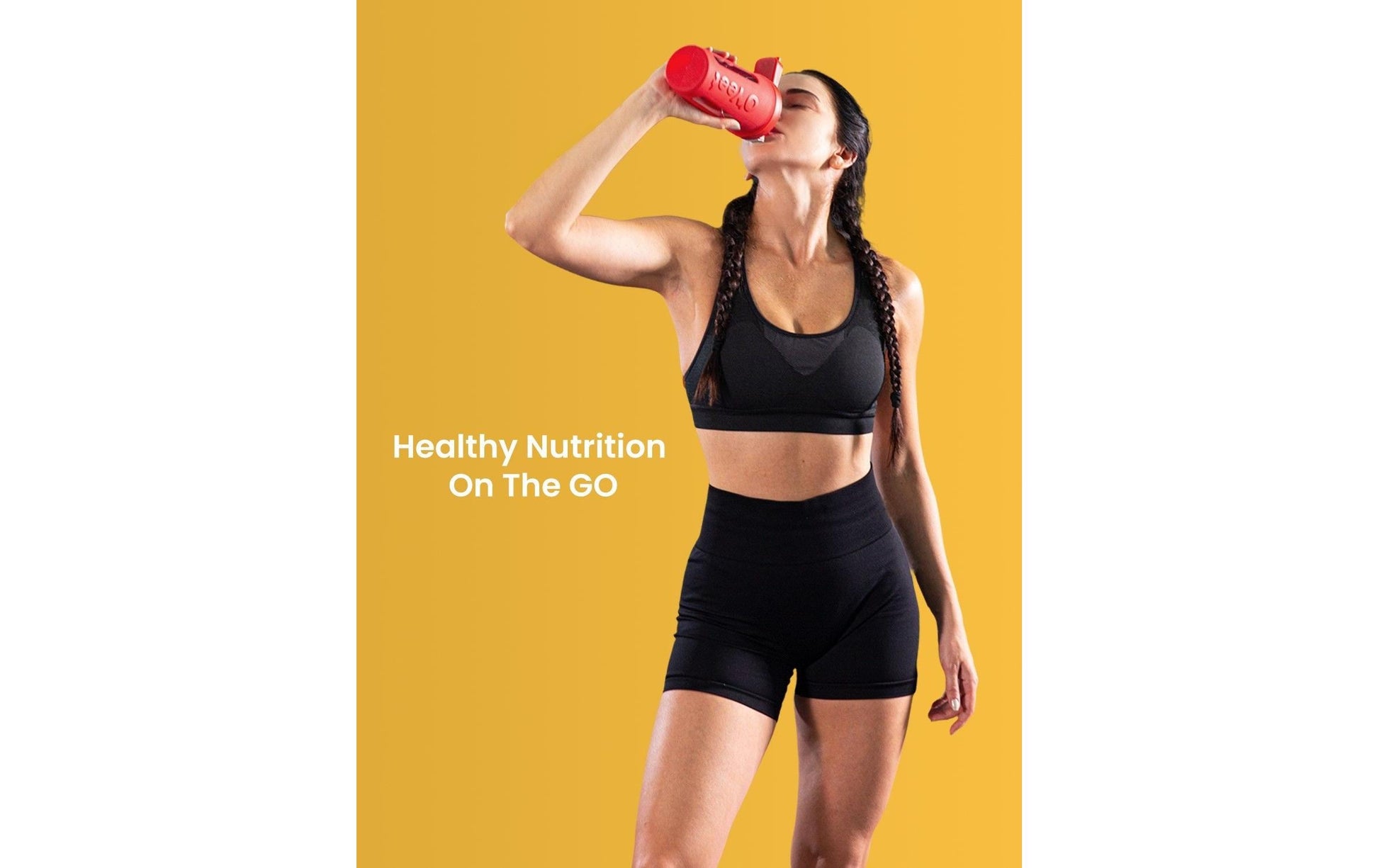 OYeet S2 Shaker 700 ml – Kunststoff, Druckknopfdeckel, auslaufsicher