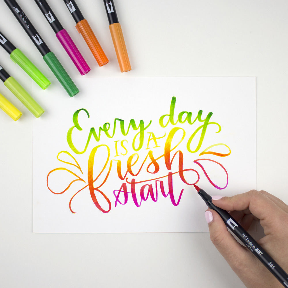 Tombow Filzstifte ABT Dual Brush, auswaschbar, 1 Stk.