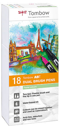 Tombow Filzstifte ABT, 18 Stk.