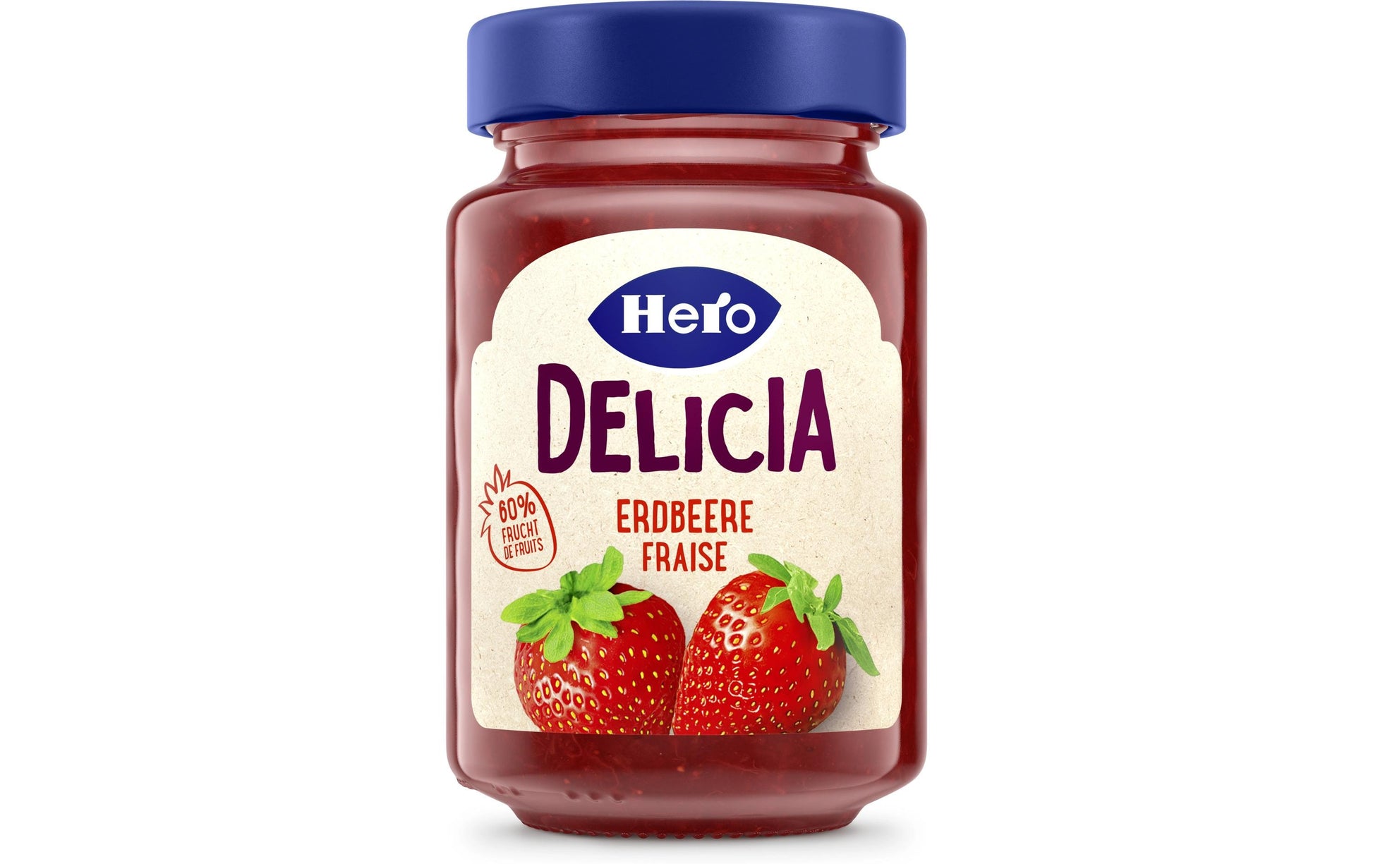Hero Delicia Erdbeerkonfitüre extra – 290 g