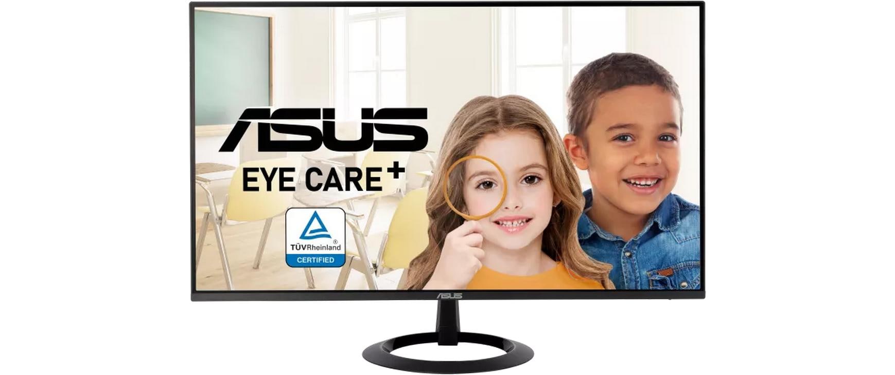 ASUS VZ24EHF – Monitor, 23,8", IPS, 100 Hz, 250 cd/m², Adaptive Sync, VESA 75 × 75, Schwarz