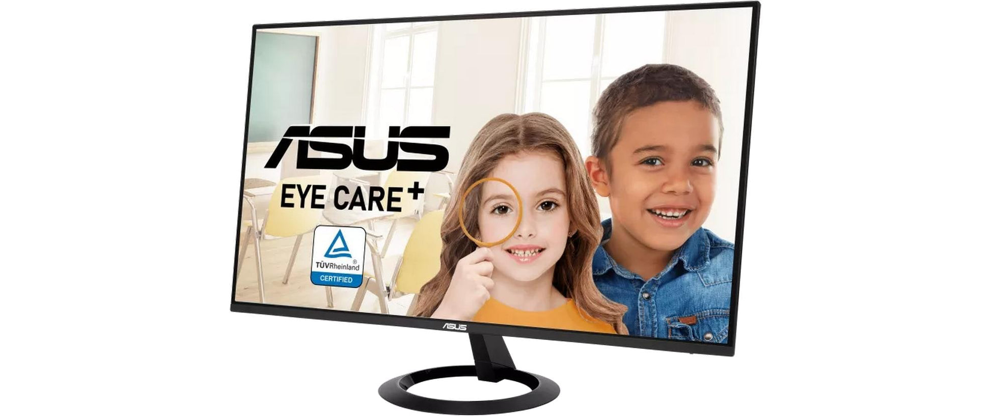 ASUS VZ24EHF – Monitor, 23,8", IPS, 100 Hz, 250 cd/m², Adaptive Sync, VESA 75 × 75, Schwarz