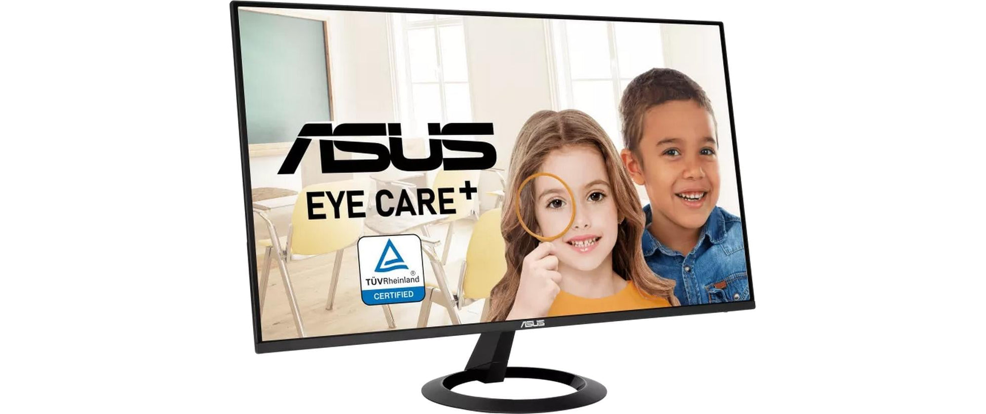ASUS VZ24EHF – Monitor, 23,8", IPS, 100 Hz, 250 cd/m², Adaptive Sync, VESA 75 × 75, Schwarz