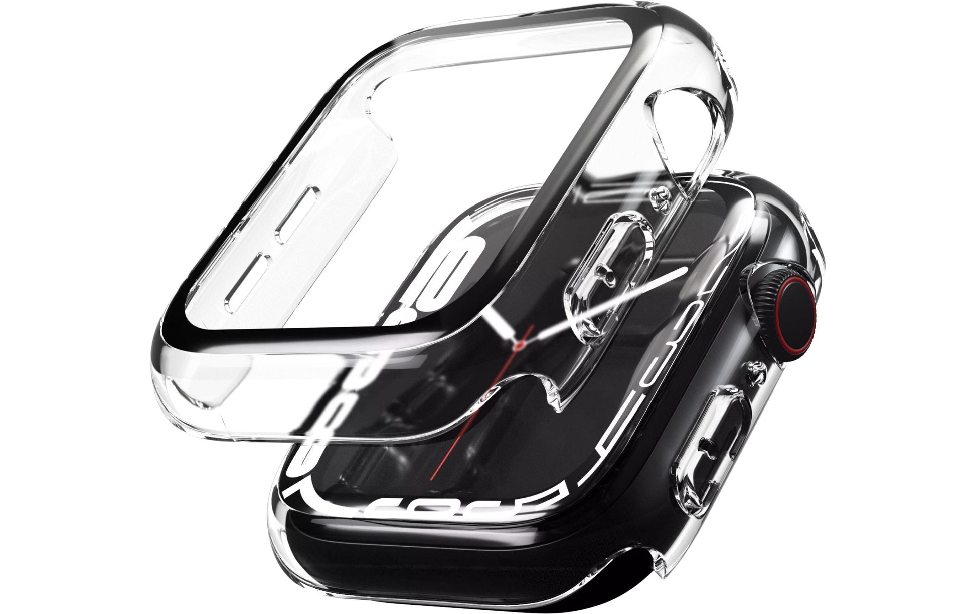 Vonmählen Silikon, Transparent, für Apple Watch Series 9 45 mm