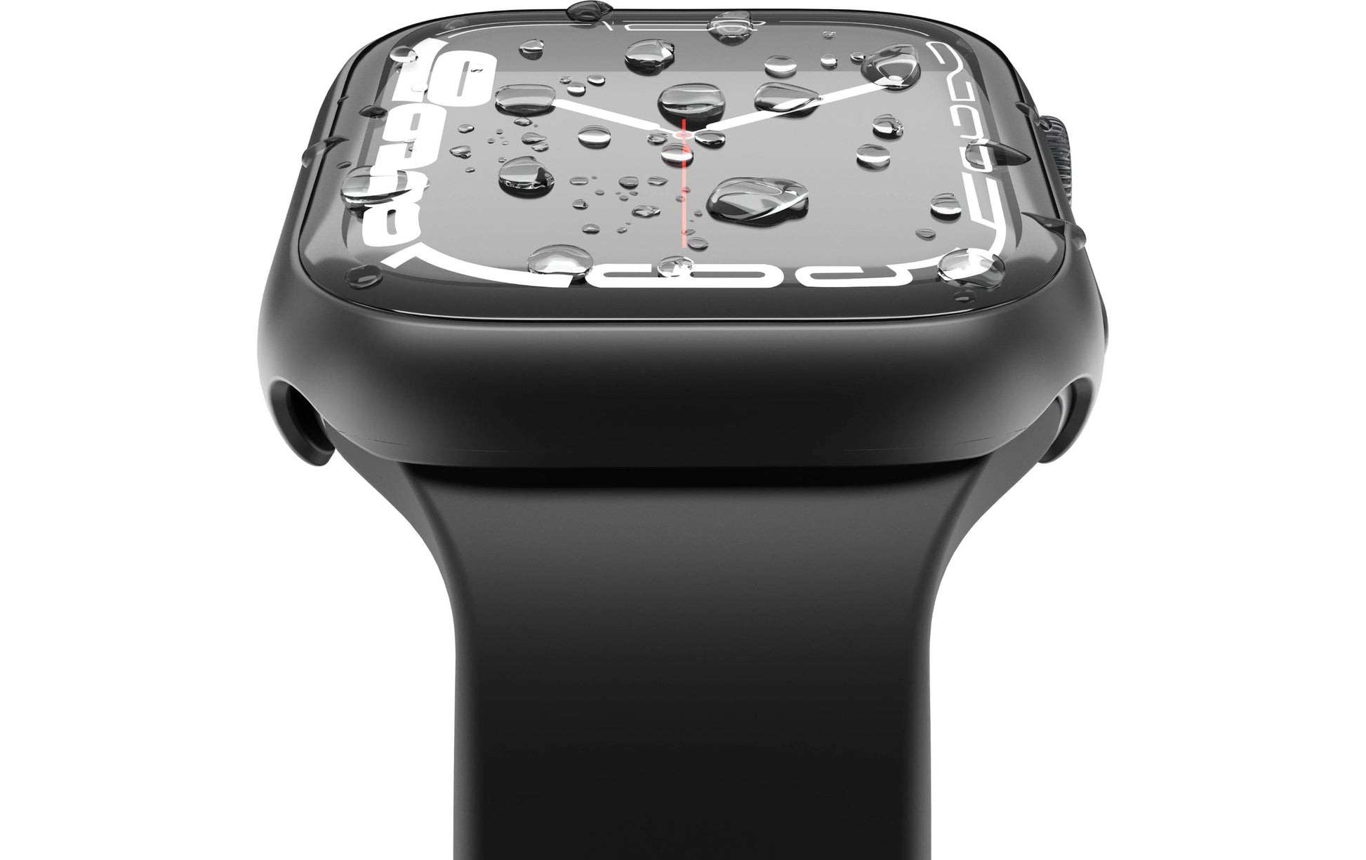 Vonmählen Displayschutz für Apple Watch Series 9 41 mm – Glas, Schwarz