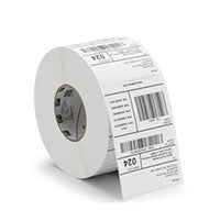 Zebra Papieretiketten, 89 mm × 38 mm, Papier, 12 Stück