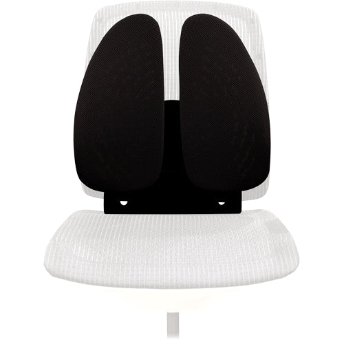 Fellowes Rückenstütze Back Angel – 42×13×39 cm, höhenverstellbar 14–23 cm, schwarz