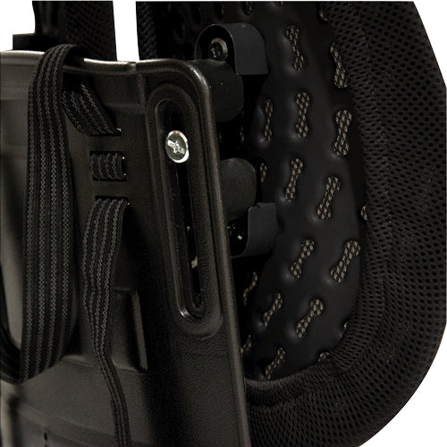 Fellowes Rückenstütze Back Angel – 42×13×39 cm, höhenverstellbar 14–23 cm, schwarz