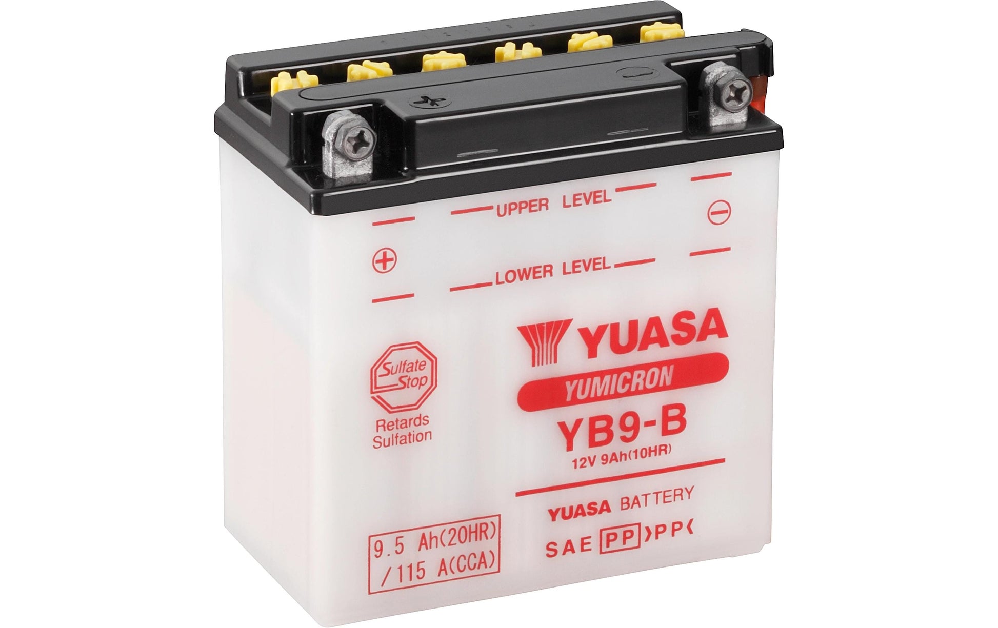 Yuasa Yumicron Akku – 9,5 Ah, 12 V, Blei (VRLA)
