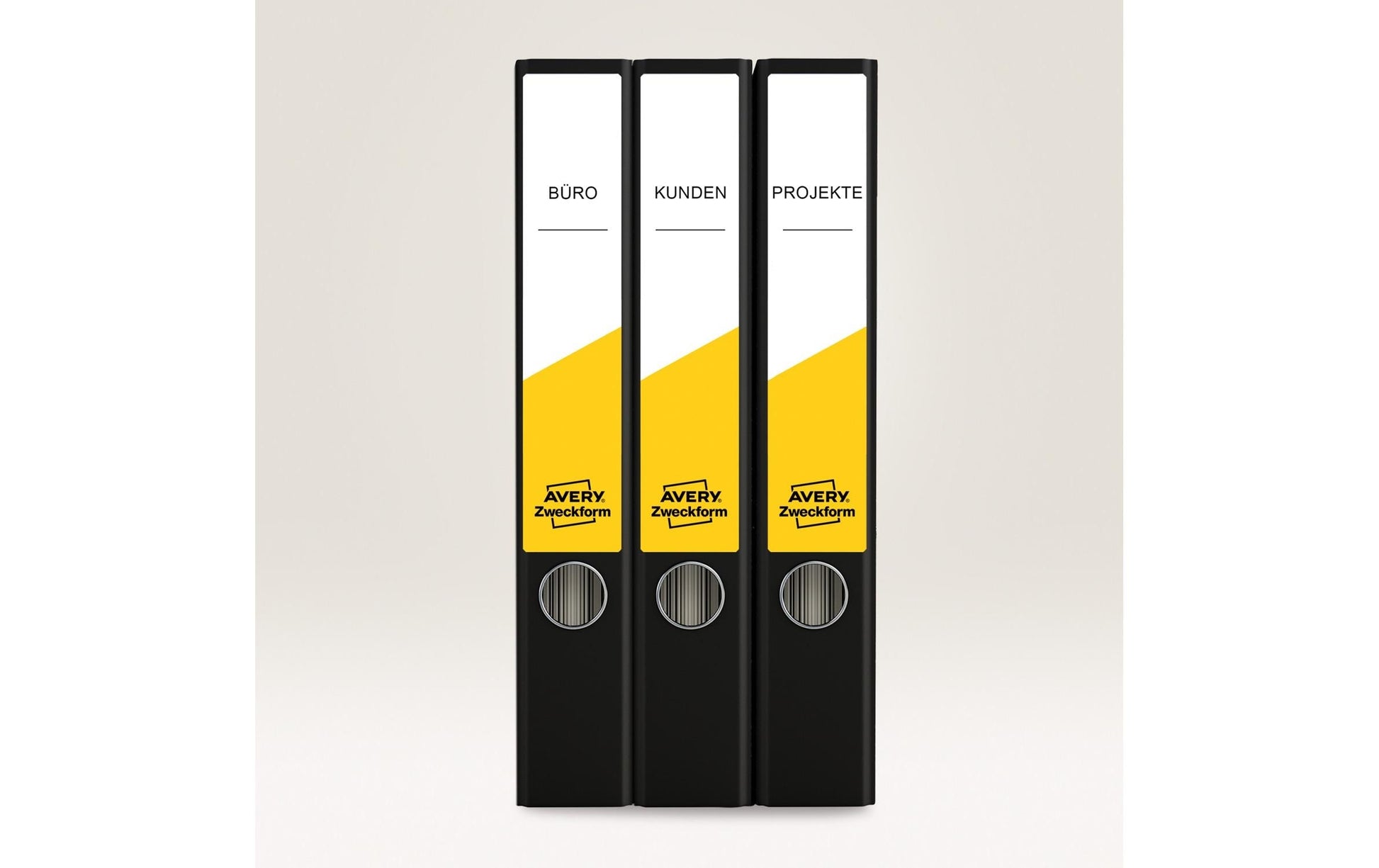 Avery Zweckform – Ordner-Etiketten, 38 mm × 192 mm, weiss, Papier, permanent, 700 Etiketten (100 Blätter)