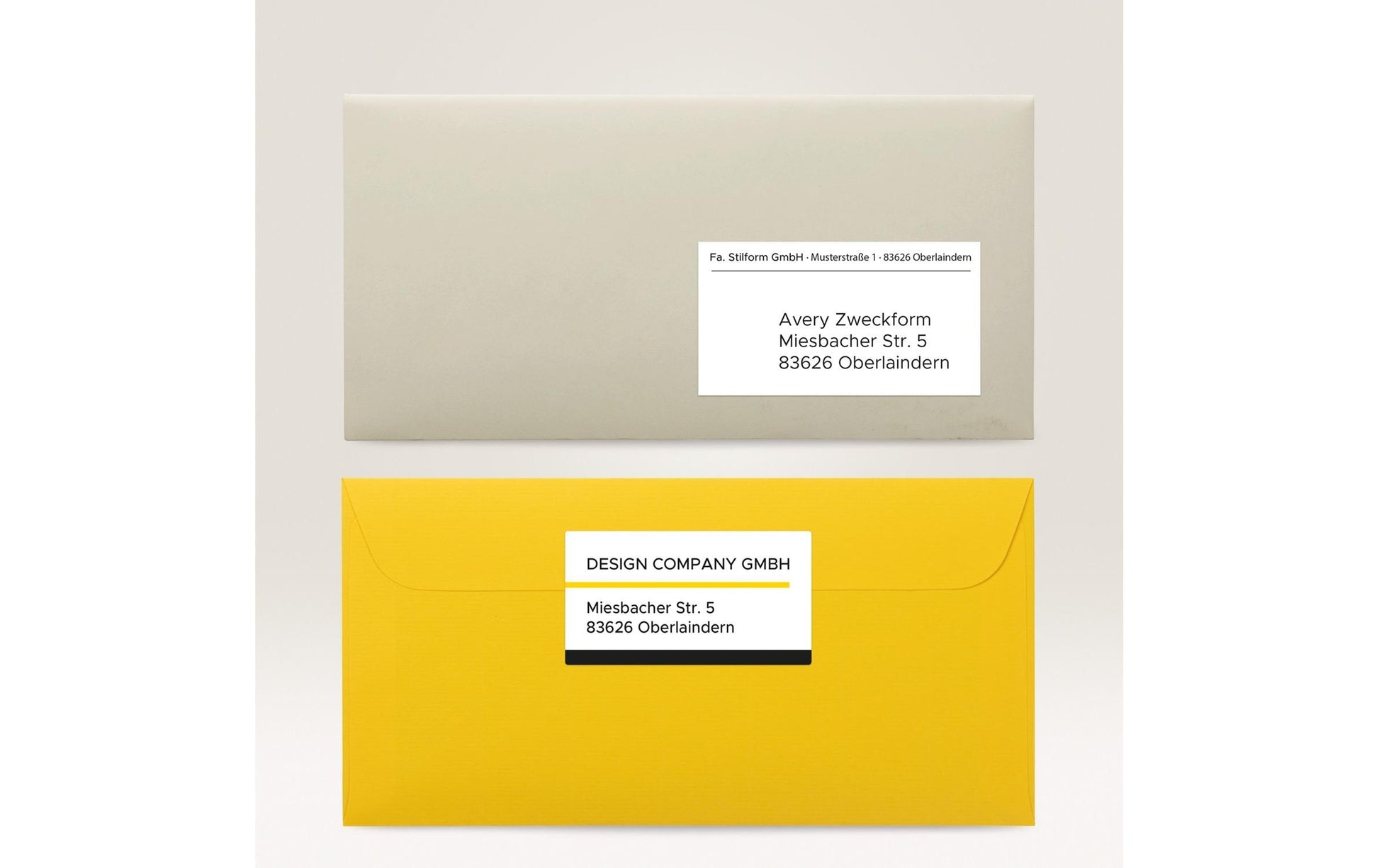 Avery Druckeretiketten, 64 mm × 34 mm, weiss, Papier, permanent, 25 Blatt (600 Etiketten)