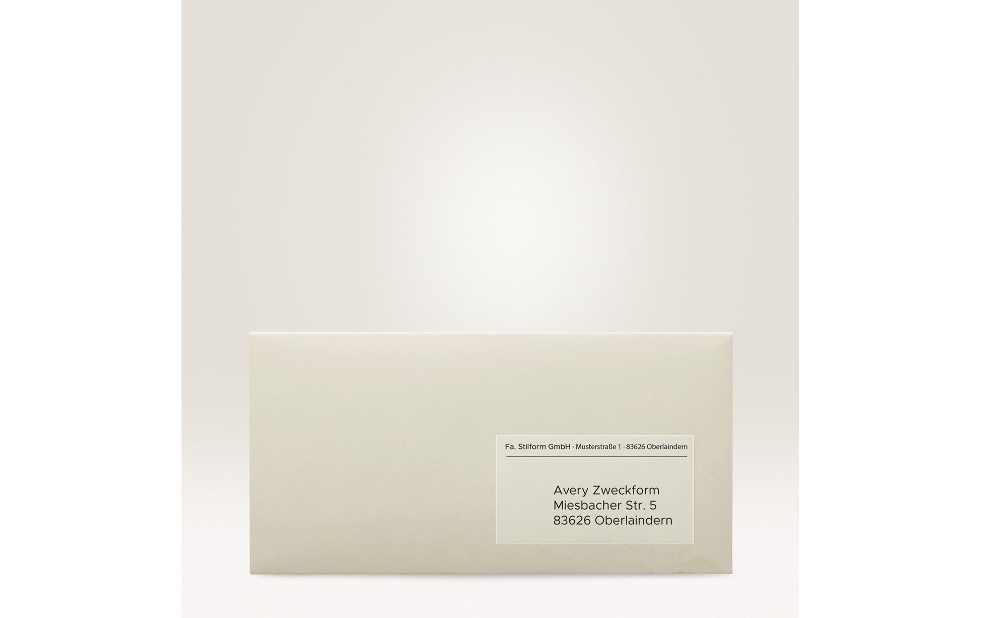 Avery Inkjet-Etiketten, 46 mm × 21 mm, transparent, Folie, permanent, 25 Blatt (1'200 Etiketten)