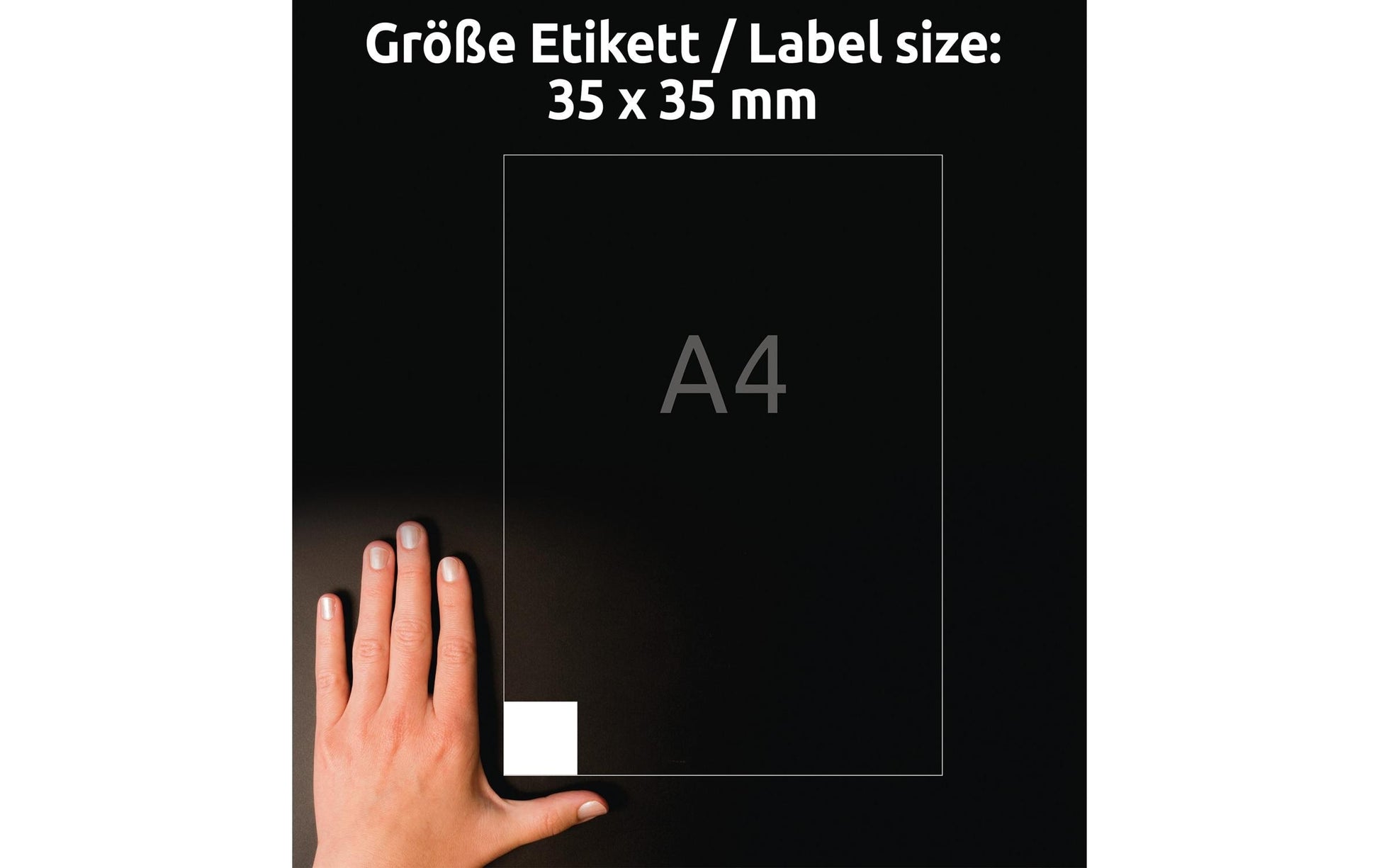 AVERY Zweckform Schuletiketten – Motiv QR-Code – 35×35 mm, 875 Stk, 25 Bogen, Papier