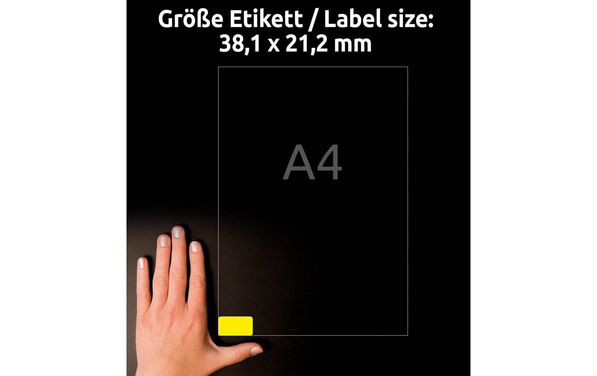 Avery Druckeretiketten L7651
