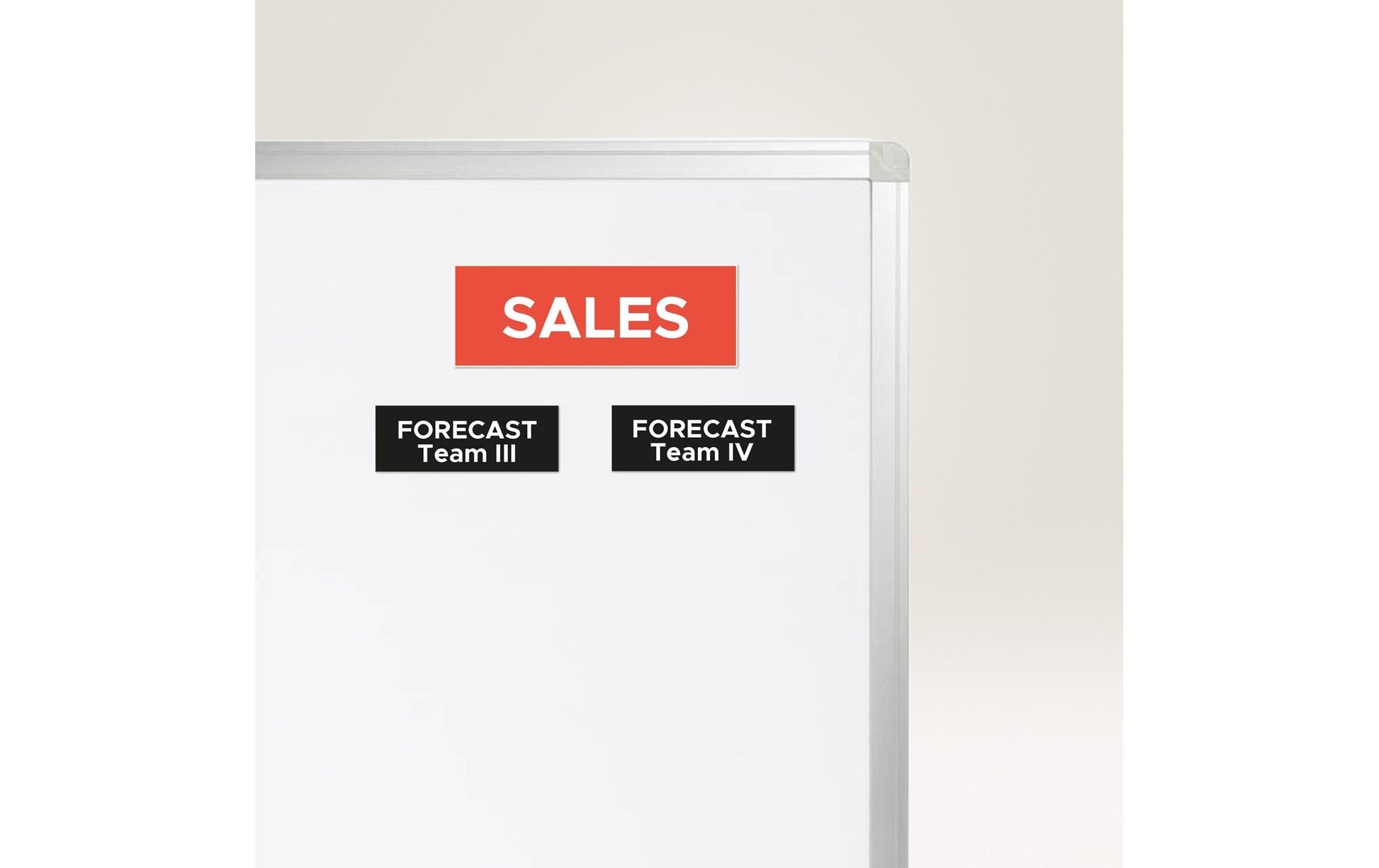 Avery Magnetschild – für Inkjetdrucker, 50 × 140 mm, 40 Schilder (5 Blatt)