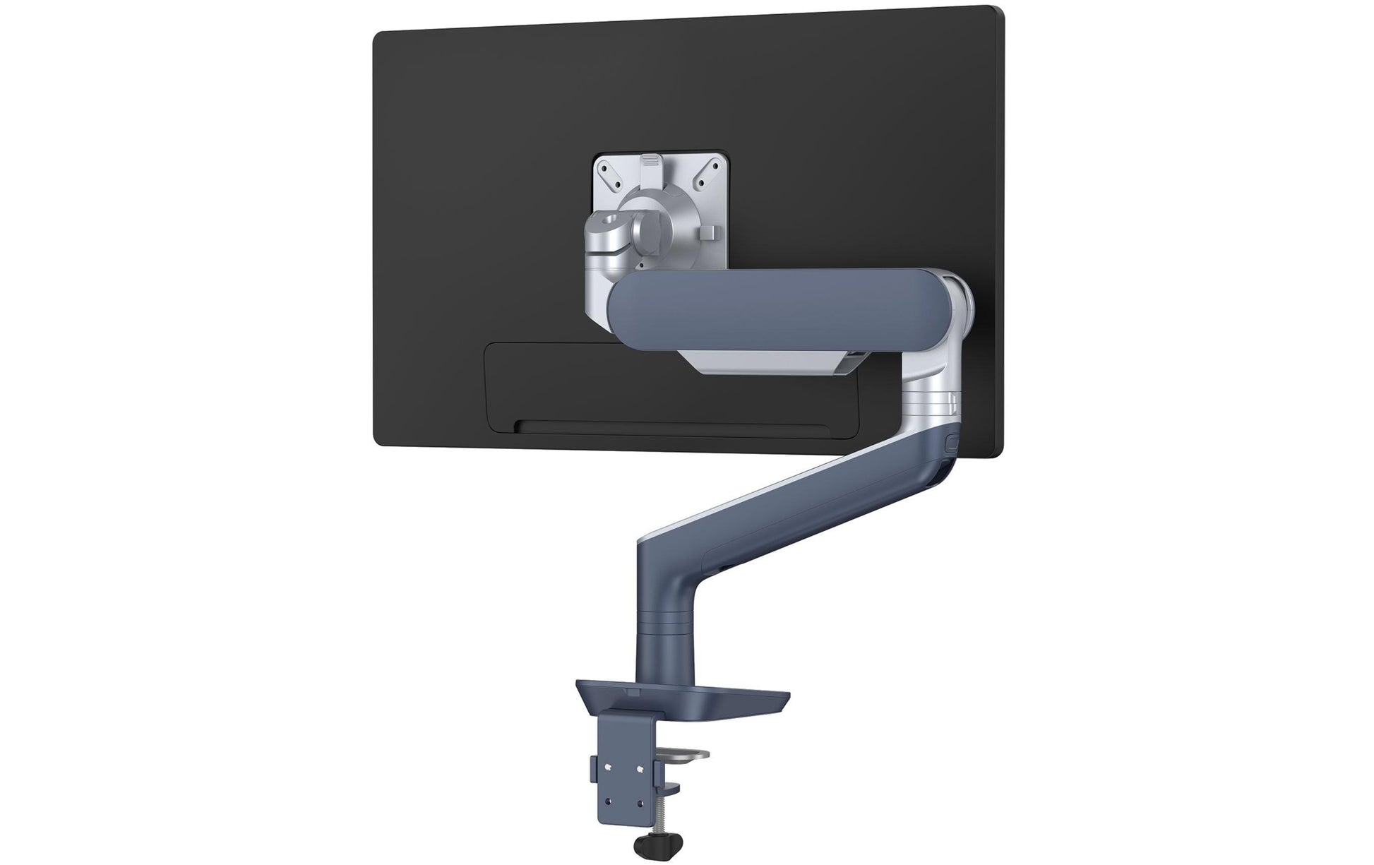 Fellowes Monitorarm, Einzel, bis 28,5", 12,7 kg, Kabelführung, Blau (Azur)