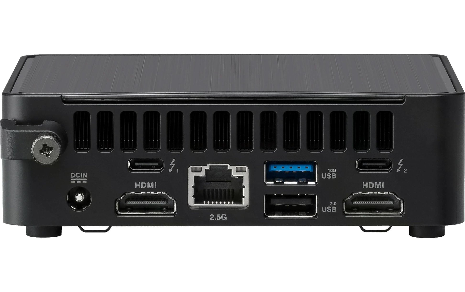 ASUS NUC14RVKI3 Mini-PC Barebone – Wi-Fi, Ethernet, Bluetooth – Netzteil 90 W – 117 × 112 × 37 mm