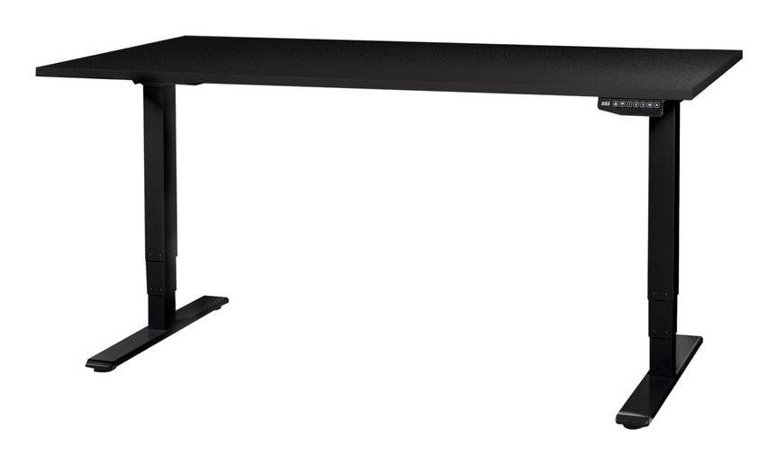 Contini Stehtisch – 180 × 80 × 64,5 cm – schwarz – höhenverstellbar