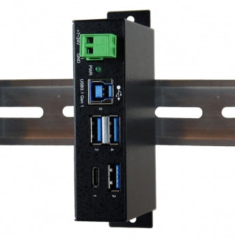 EXSYS EX-1194HMS USB-Hub – USB-A, 1× USB-C, für Windows/Mac/Linux