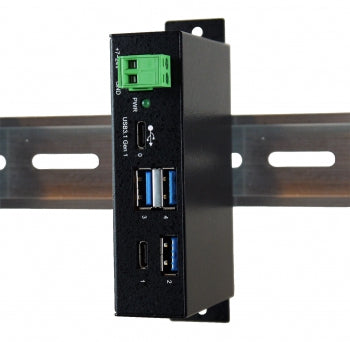 EXSYS EX-1195HMS USB-Hub – USB-C, 3× USB-A, 2× USB-C, für Windows/Mac/Linux