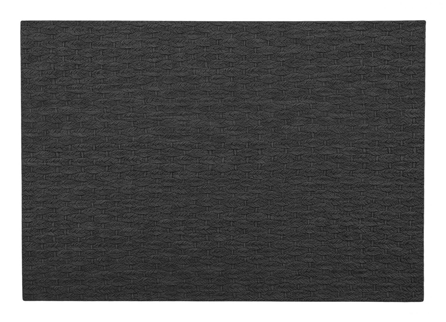 Tiseco Tischset ARBIN – Kunstleder (PU), Dunkelgrau, 45 × 33 cm